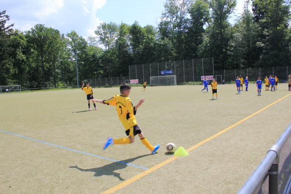 Voller Einsatz für's Team