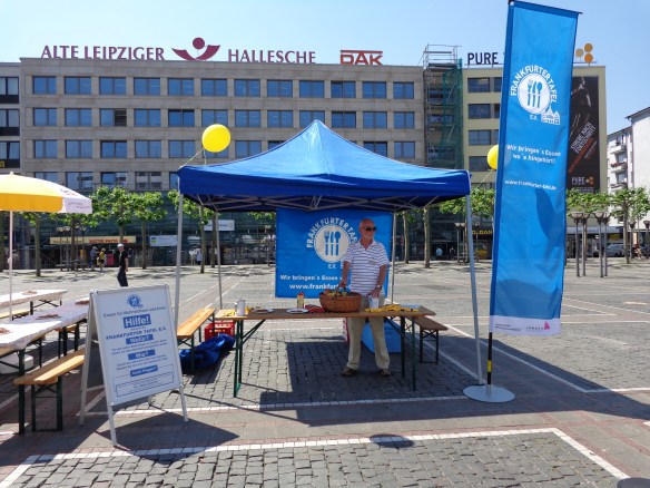 Infostand Frankfurter Tafel
